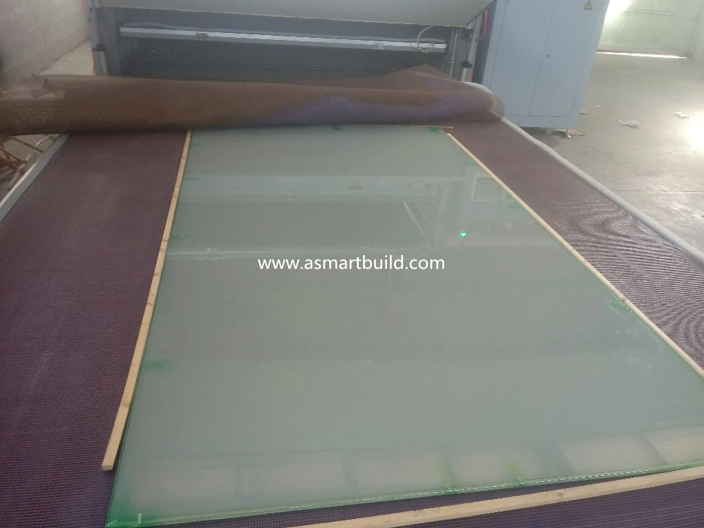 Switchable Smart Decorative Glass with Flat and Bent Shape for Shower Room Glass Door and Partition