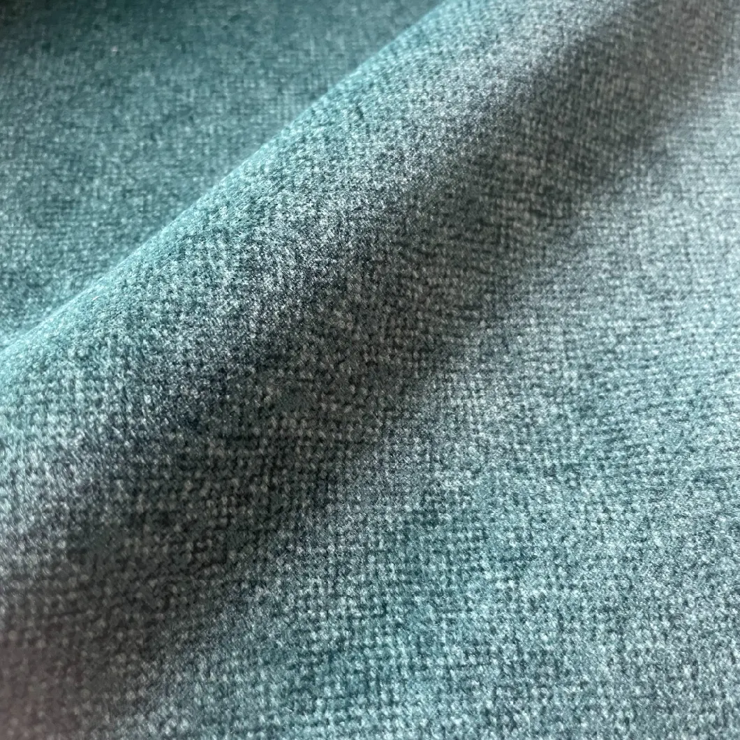 Polyester Printed Knitted Velvet Super Soft Velour Sofa Fabric Upholstery Cloth Decorative Material (JX021)