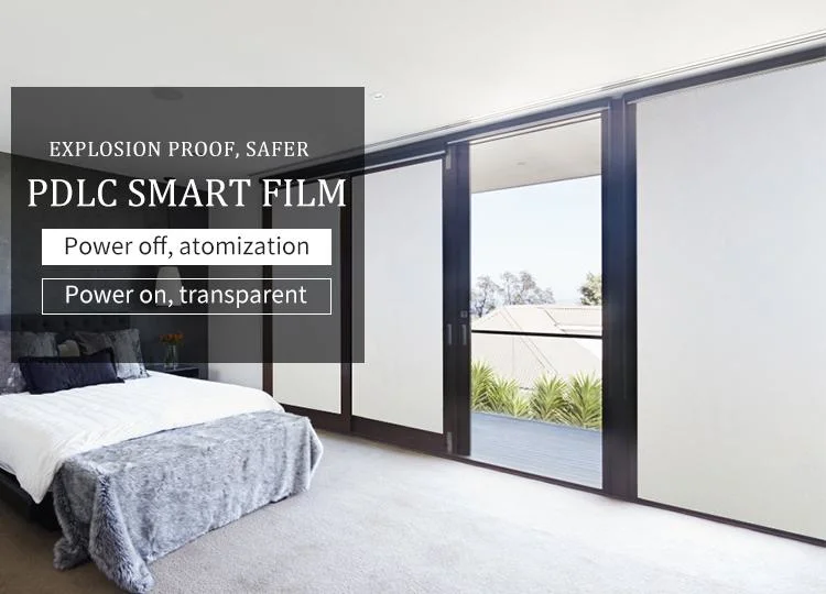 Electrochromic Switchable Pdlc Smart Glass Film Smart Glass for Offices Privacy Protection