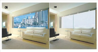 Pdlc Film Electronic Privacy Smart Heat Strengthened Glass, Switchable Glass