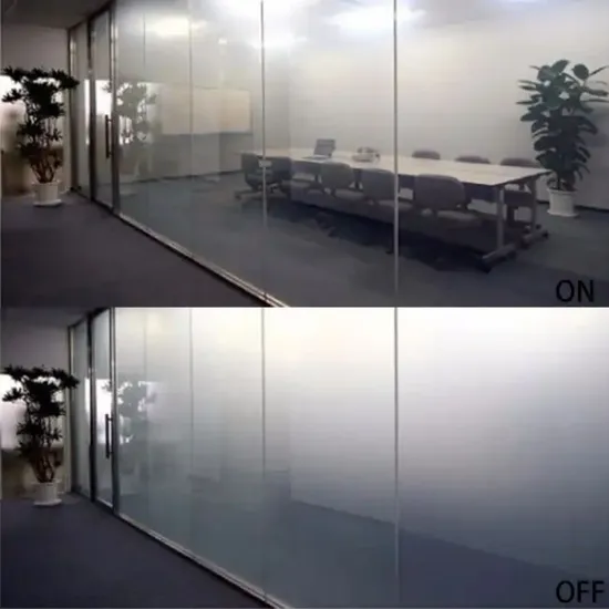 Pdlc Self Adhesive Smart Window Film Smart Glass Laminating EVA PVB Film Magic Film Switchable Privacy Electrochromic Film for Glass Partition Window Facade