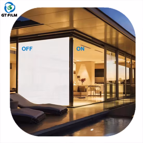 Switchable Smart Film Glass Pdlc Privacy Protection Self Adhesive